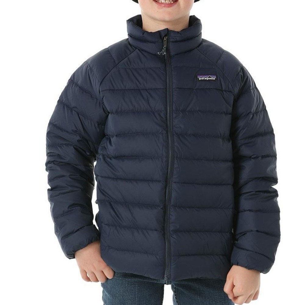 Patagonia Kids Black Puffer Jacket  Kids Down Sweater Size M(10)